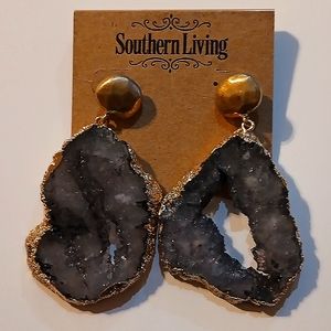 Southern Living Agate Earrings